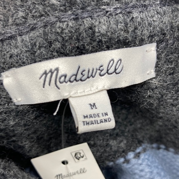 Madewell Jill Stripe Rugby Polo Top NWT (sku 112) - Picture 4 of 8